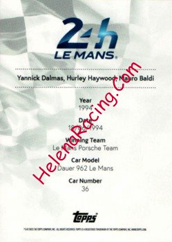 1994 Le Mans 24 h Verso.jpg