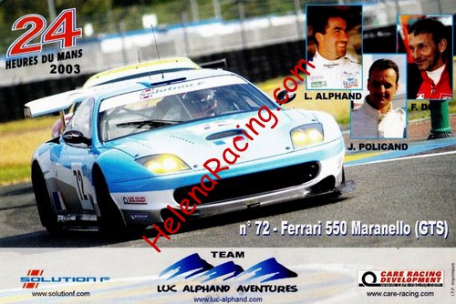 Card 2003 Le Mans 24 hours (NS).JPG