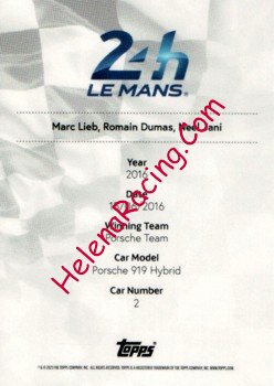 2016 Le Mans 24 h Verso.jpg