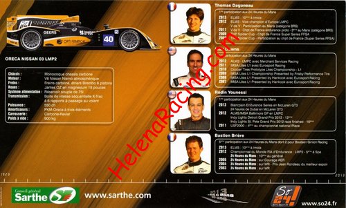 Card 2013 Le Mans 24 hours-Sarthe Verso (NS).jpg